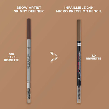 Le Skinny Brow Artist - Ceruzka na obočie s kefkou 1,2 g